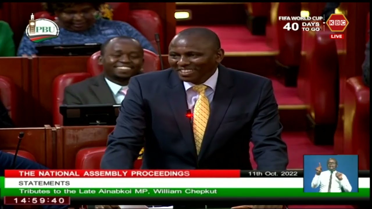 Hon. Ichung'wah: The late William Chepkut was a very likeable character and a seasoned civil servant