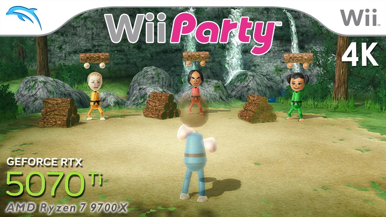 Wii Party (4K / 2160p / 60fps) | Эмулятор Dolphin 2512-293 | Nintendo Wii