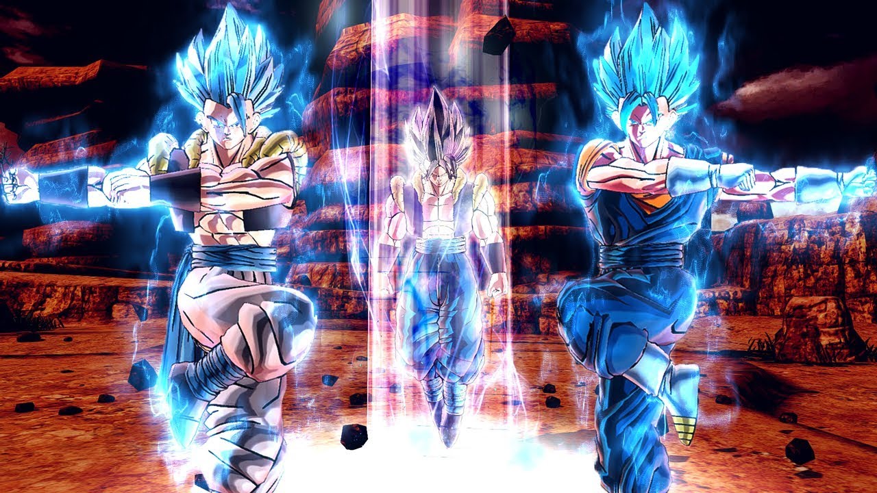 Vegito & Gogeta Fusion Dance for the First Time In Dragon Ball Xenoverse 2 Mods
