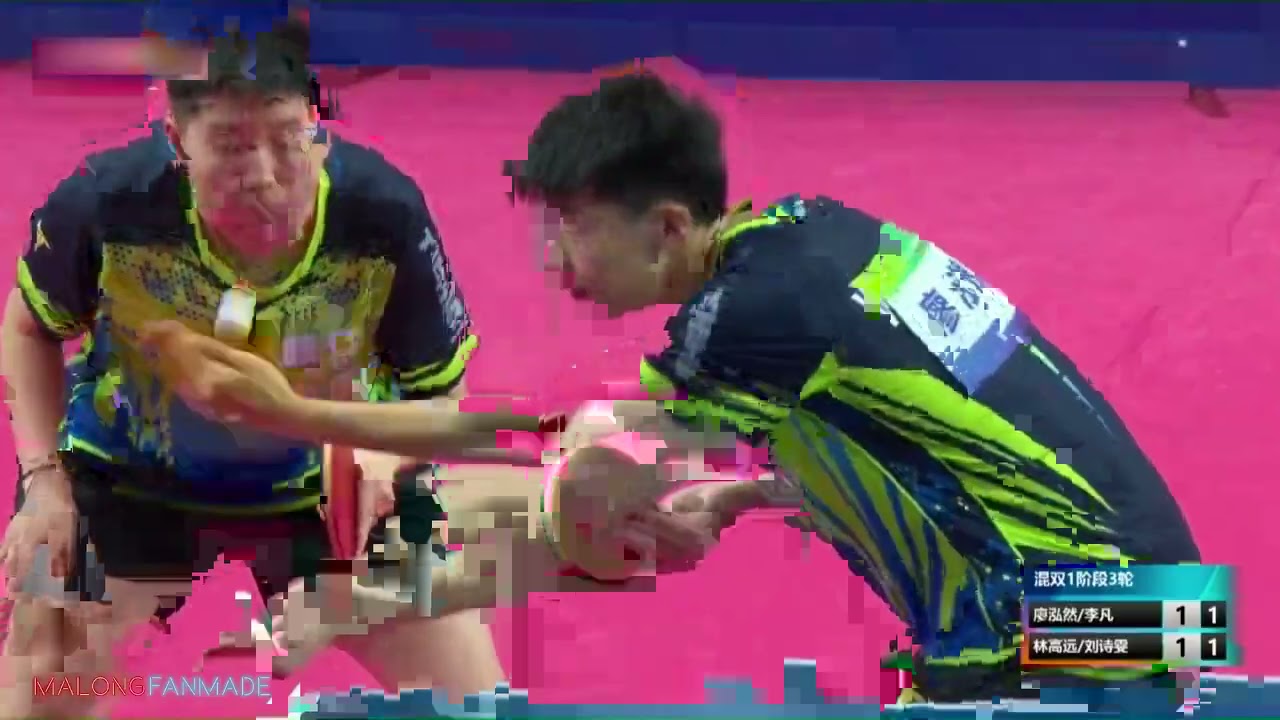 Lin Gaoyuan/Liu Shiwen vs Liao Hongran/Li Fan | XD | 2021 Chinese National Games