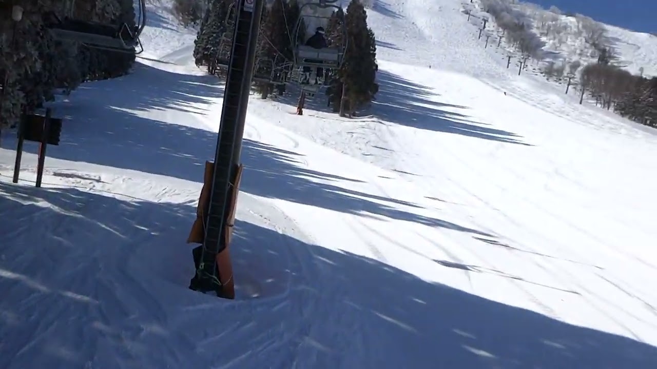 2026年03月11日(水) 09:16 ハチ北 パノラマペアリフト