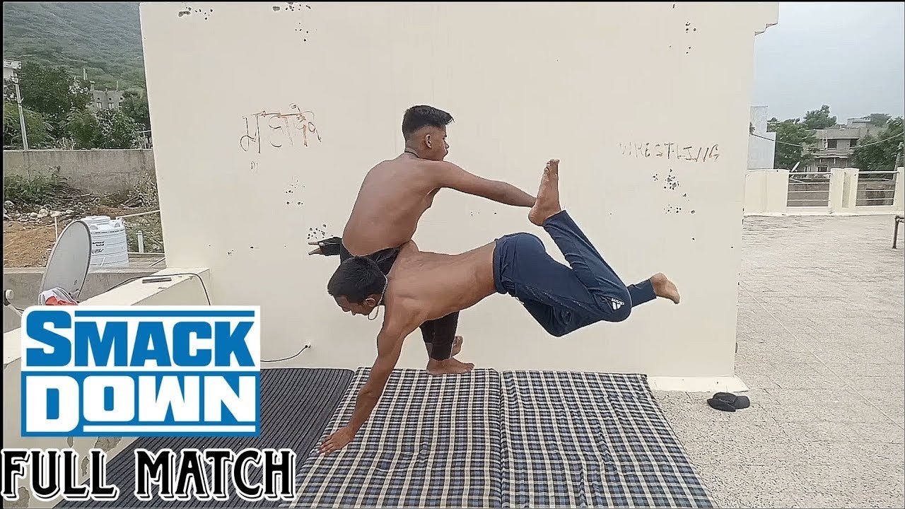 WWE - Roman Reigns Vs Xavier Woods SmackDown Full Match | Backyard Wrestling