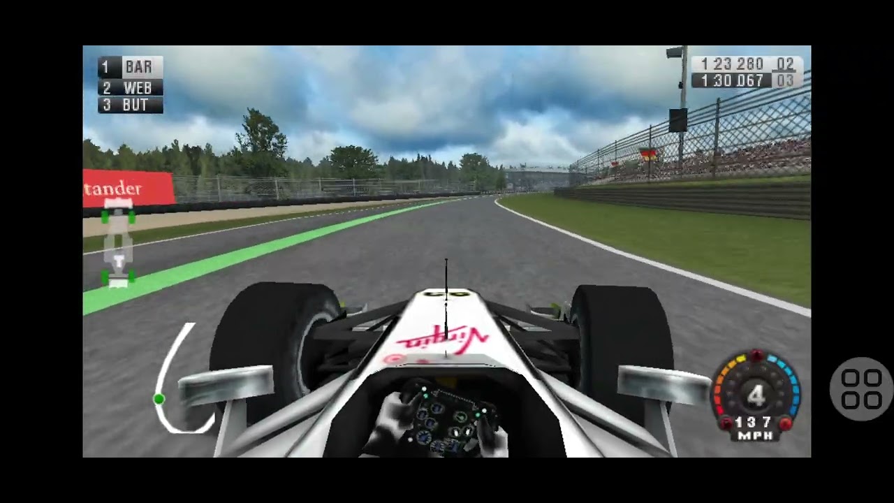 F1 2009 Gameplay HD (PPSSPP)