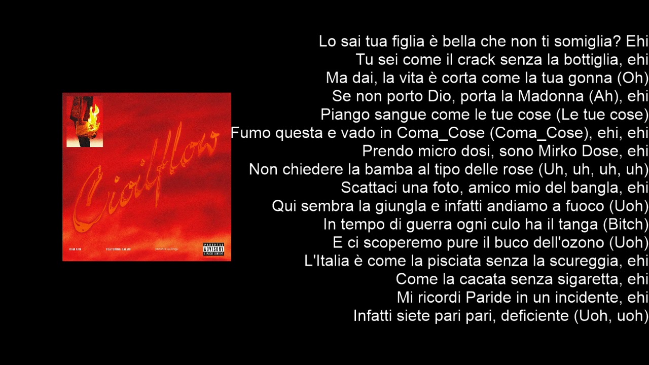 (Audio+Testo) Cioilflow - Dani Faiv, Salmo
