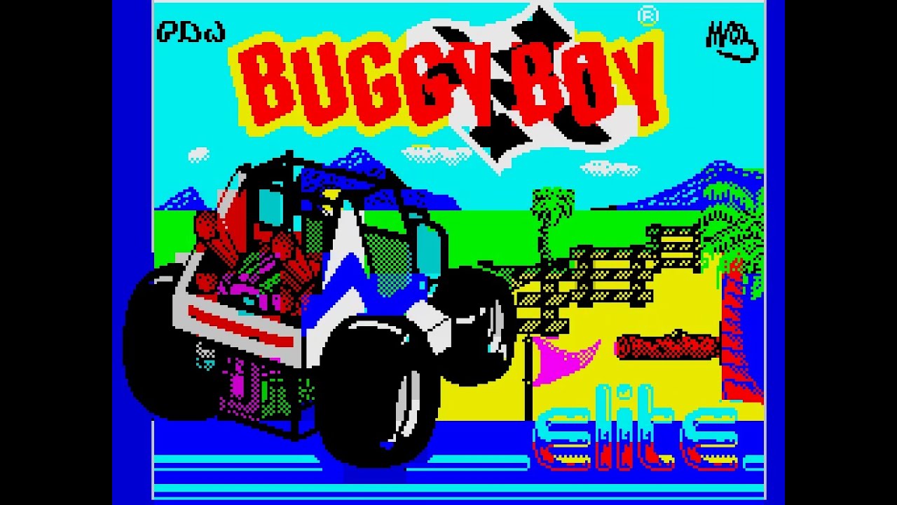 ZX Spectrum Longplay [249] Buggy Boy (EU)