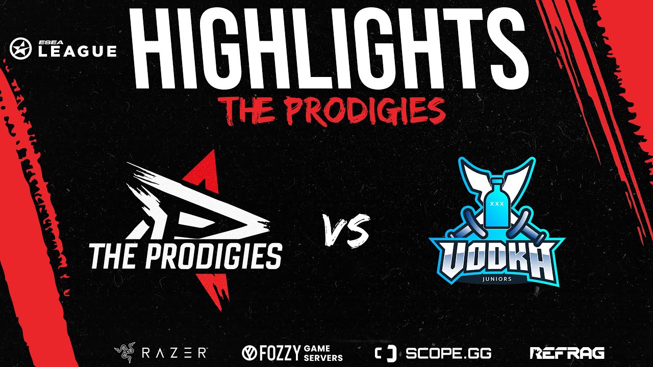 The Prodigies vs Vodka Juniors | CSGO Highlights | ESEA S43