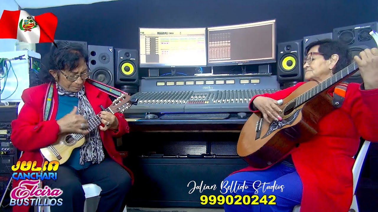 JULIA CANCHARI & ELCIRA BUSTILLOS - MIX DE HUAYNOS  - FONO: 913306988 / 990906582