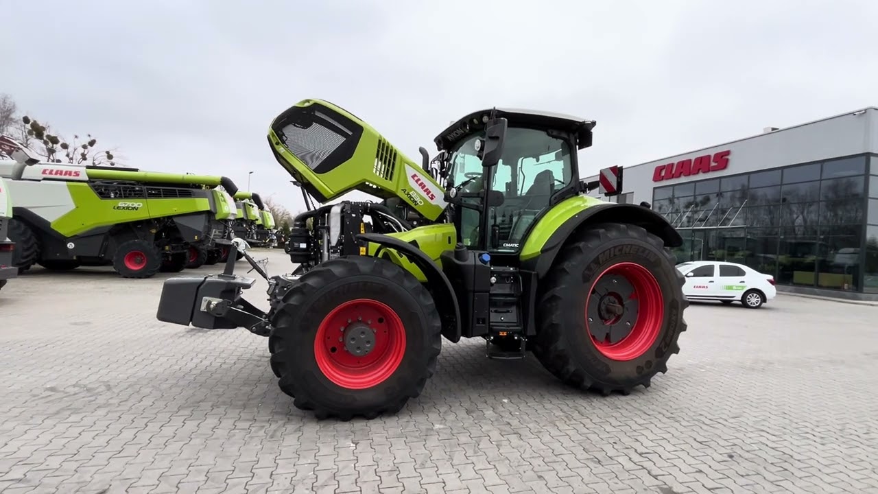 CLAAS AXION 830 огляд першого в Україні