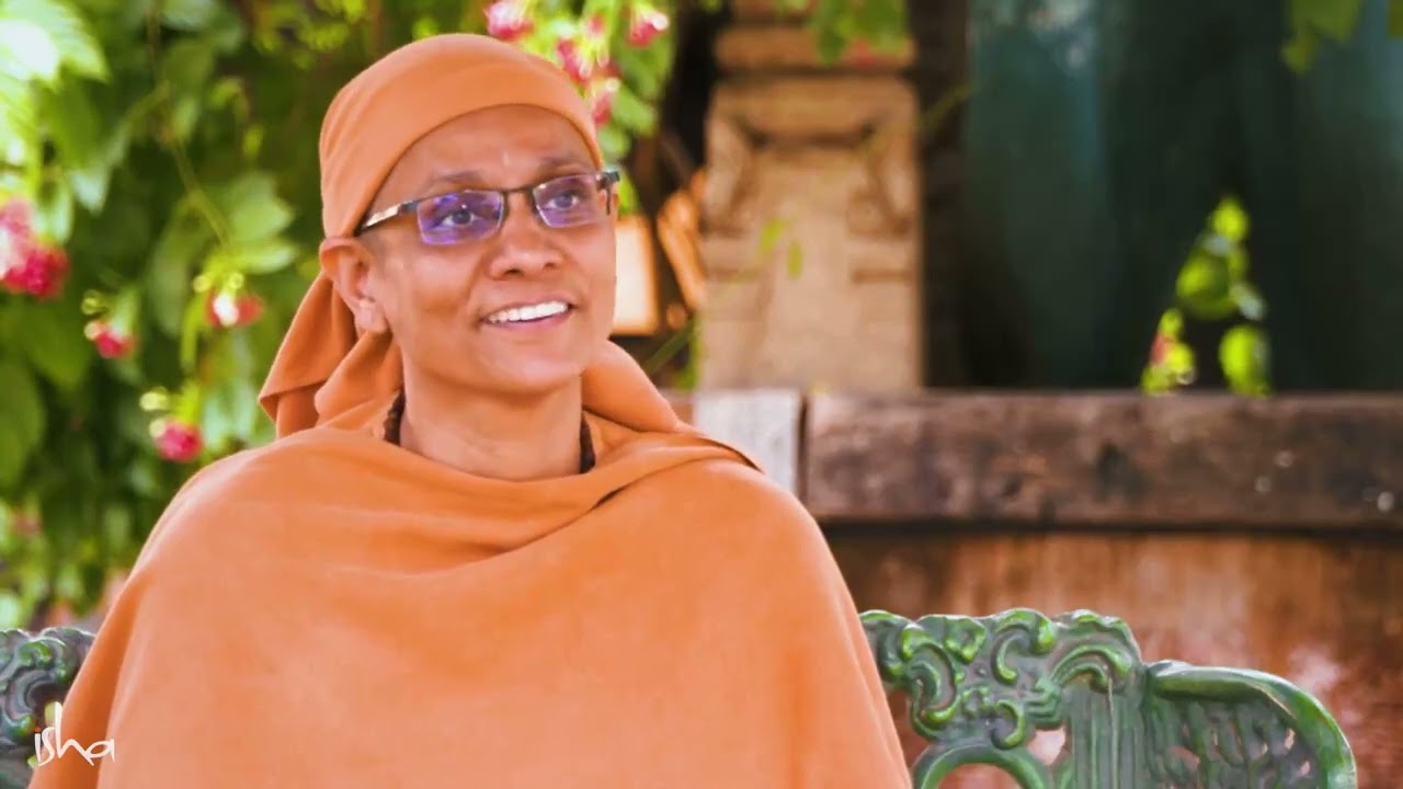 Maa Gambhiri &ndash; one of the first volunteers and brahmacharis at Isha #sadhguru