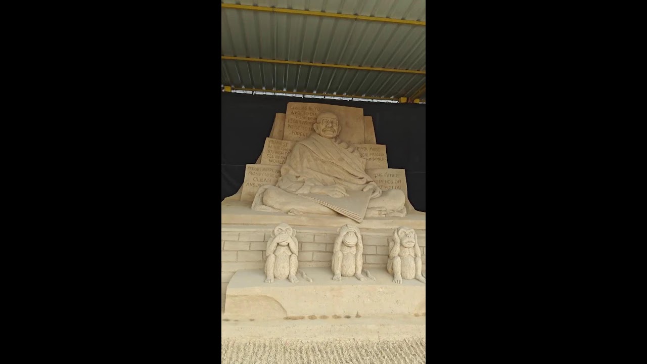 Beautiful Sand art of Odisha
