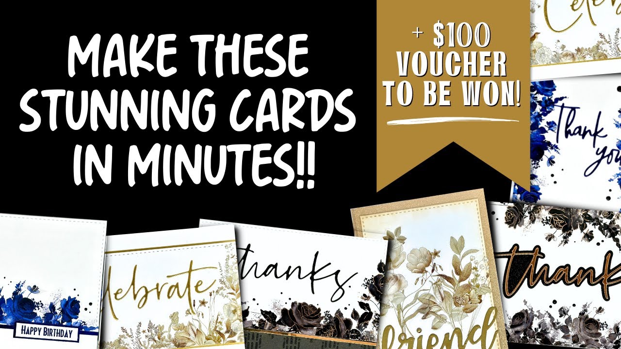 10 EASY greeting cards using WASHI / PET TAPE + $100 GIFT VOUCHER TO GIVE AWAY - The Washi Tape Shop