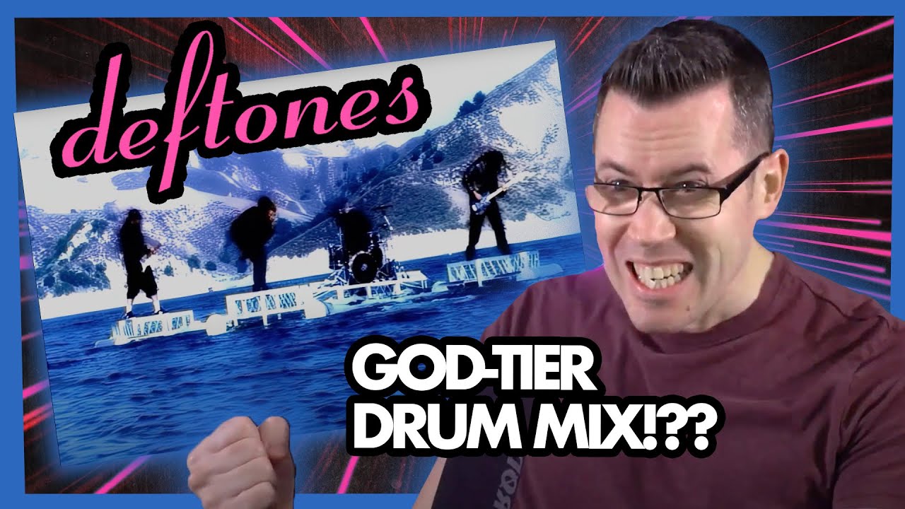 OMG! GOD-TIER DRUM MIX!!!  (Music Producer Reacts to Deftones 