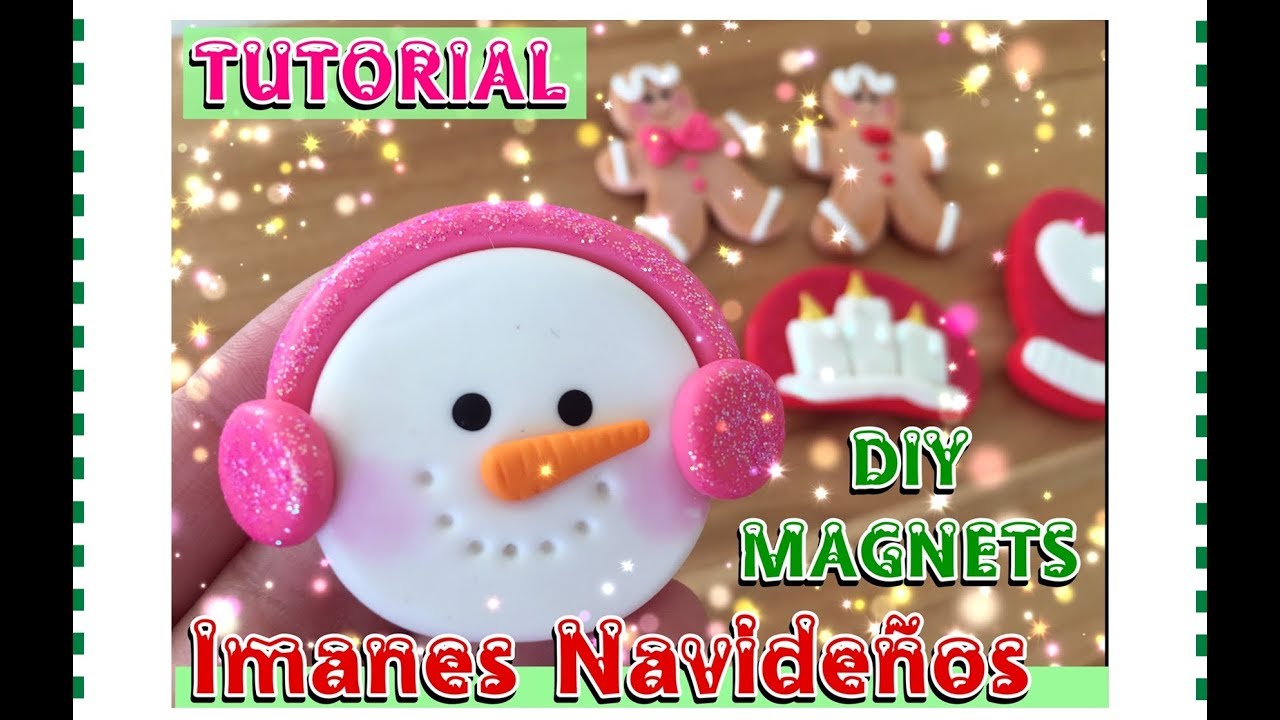 DIY Imanes Navideños / Magnets