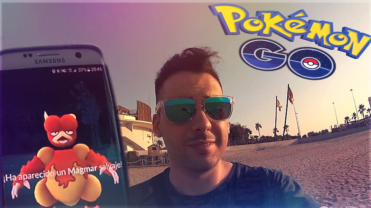 CAPTURANDO POKEMON por la PLAYA!! | POKEMON GO | Rubinho vlc