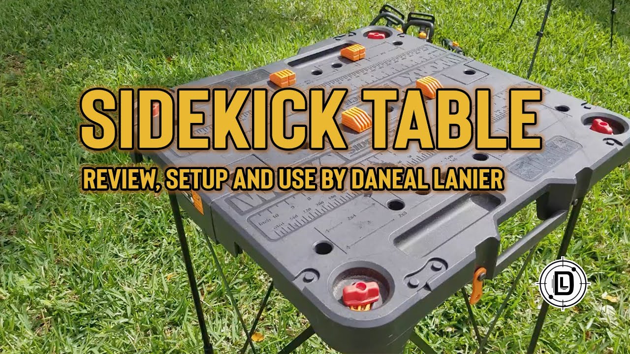 Worx Sidekick table in action