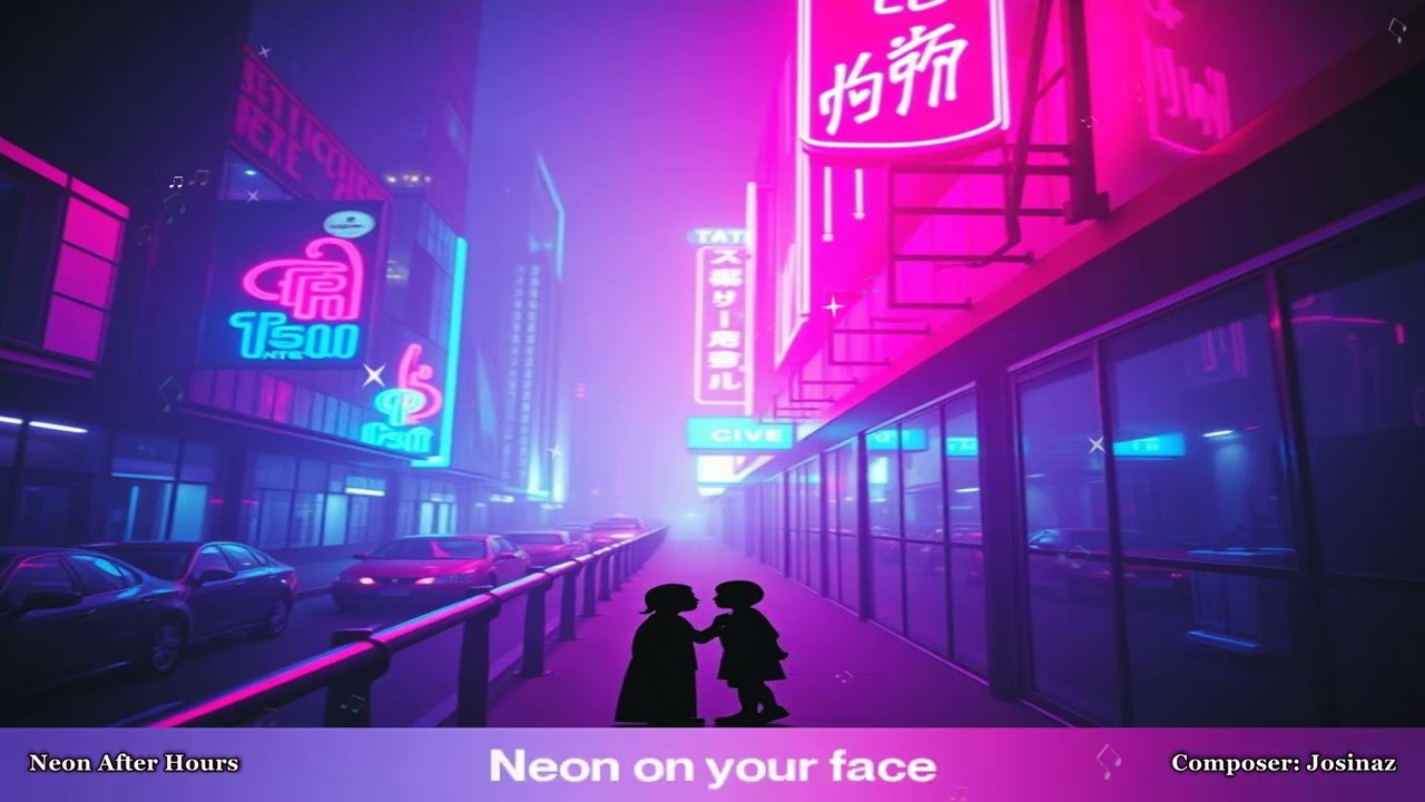 Neon After Hours | Официальный музыкальный клип с текстом песни | Мрачная поп-синтвейв-музыка, но...