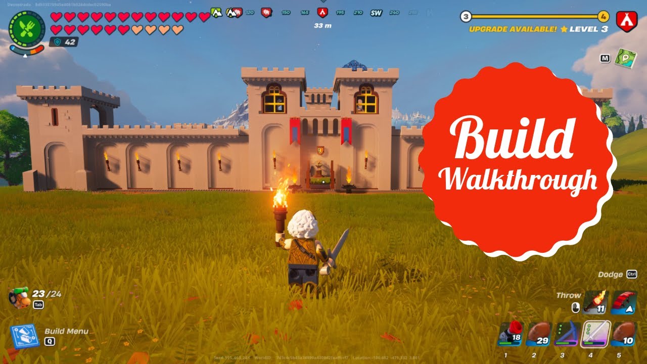Lego Fortnite: Lion Knights' Castle Walkthrough