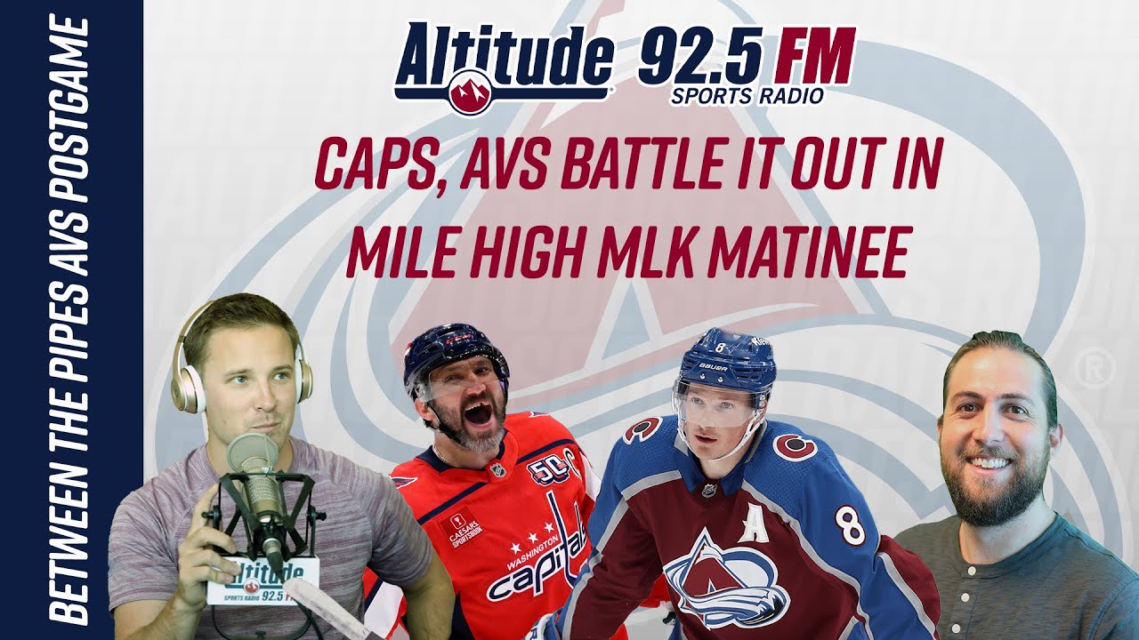 Avs beat the Caps 5-2 as MacKinnon reaches 1100 points and Val gets in a car wreck