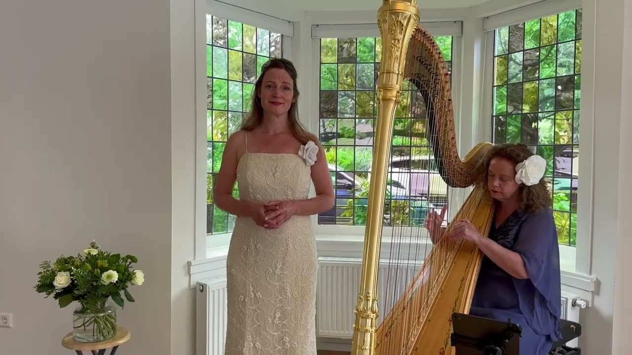 Schubert, Franz - Ave Maria (excerpt) for soprano and harp