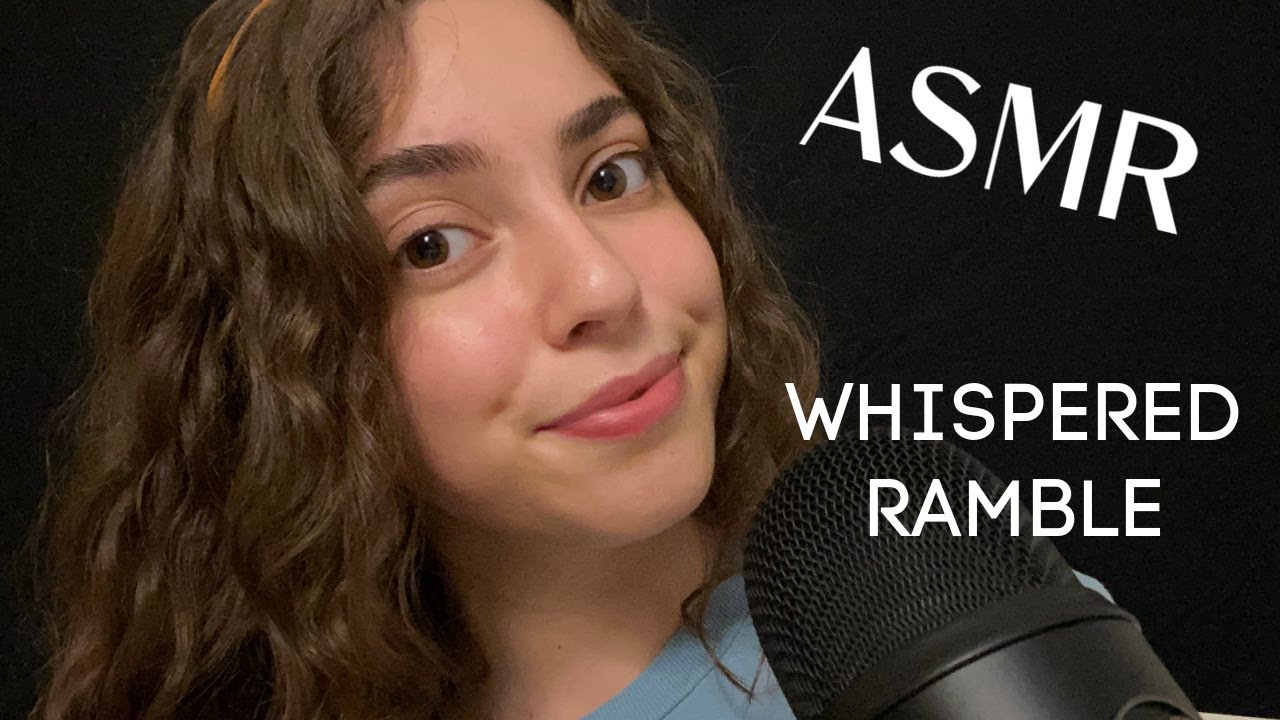 ASMR Whispered Ramble Gum Chewing