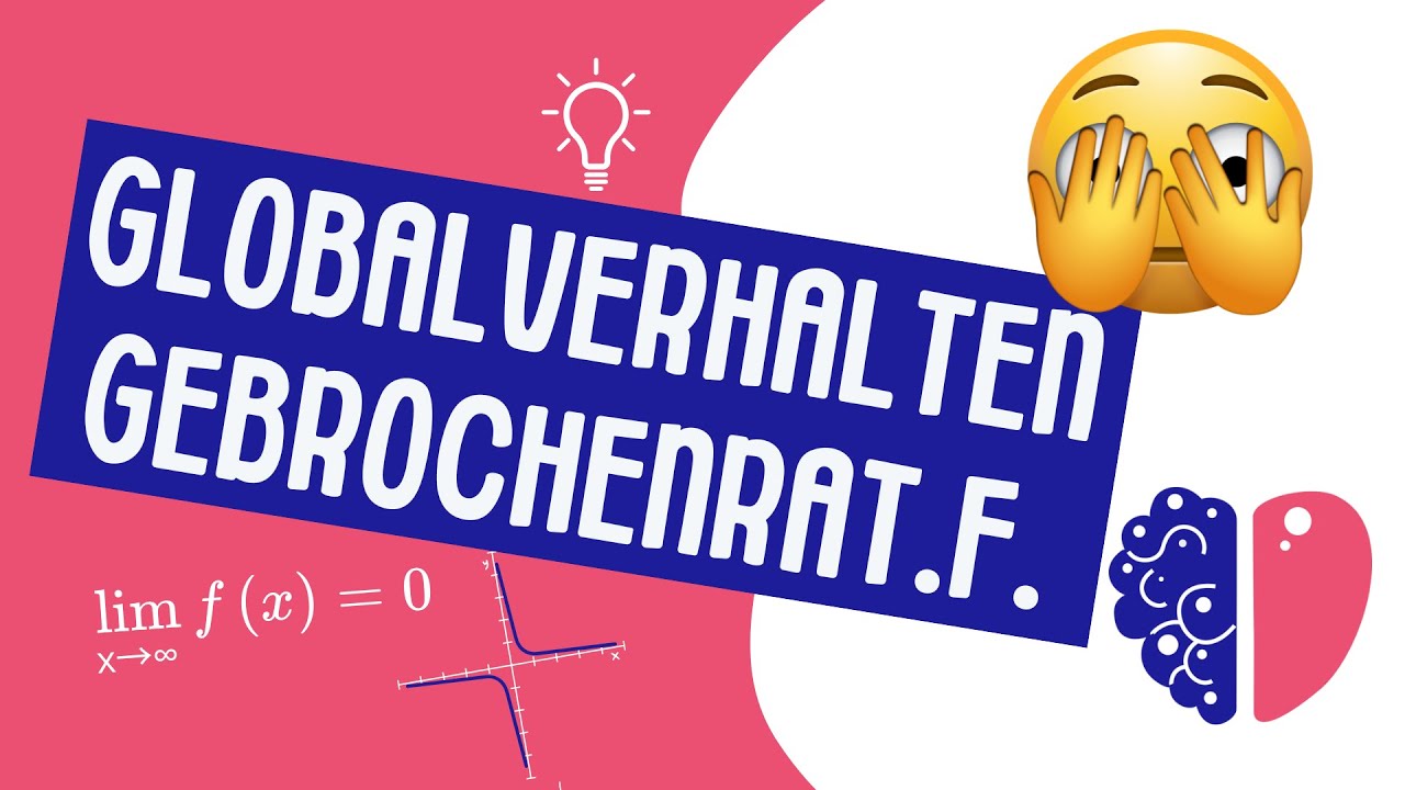 Grenzverhalten/Globalverhalten/Limes (waagerechte Asymptoten) bei Gebrochenrationalen Funktionen