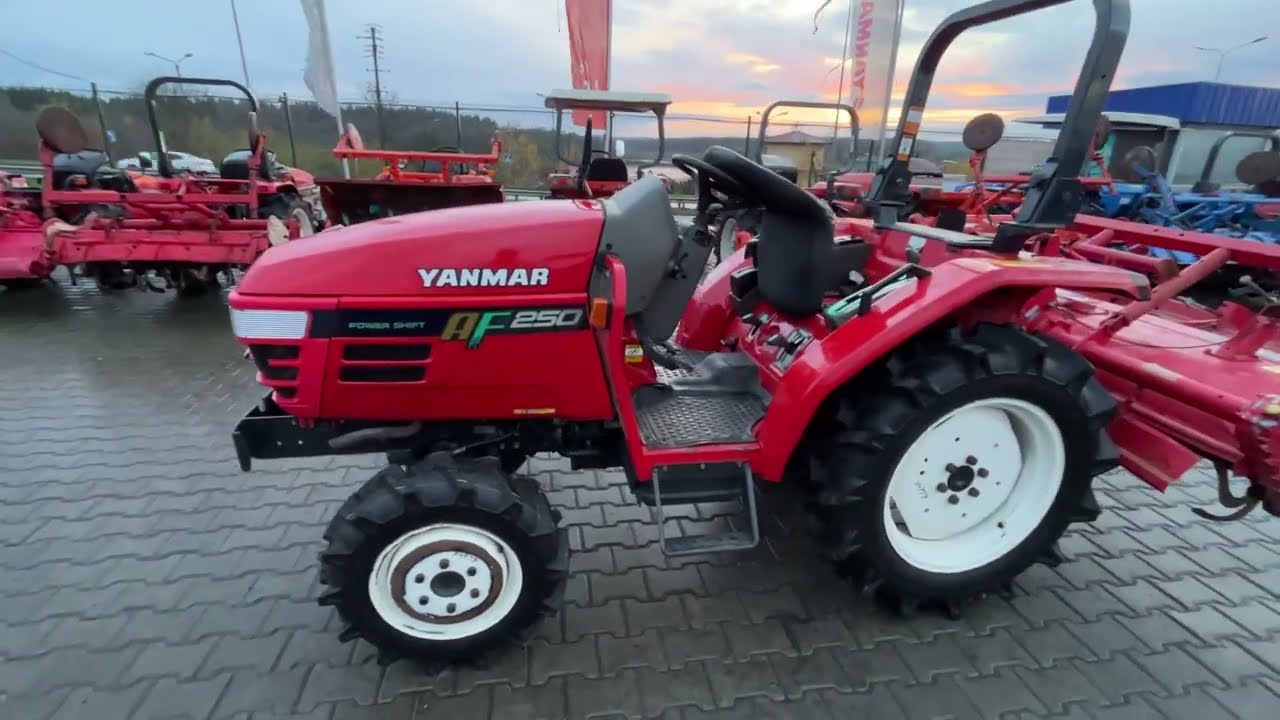 Відео огляд на японський міні трактор Yanmar AF-250 | Totus Traktor