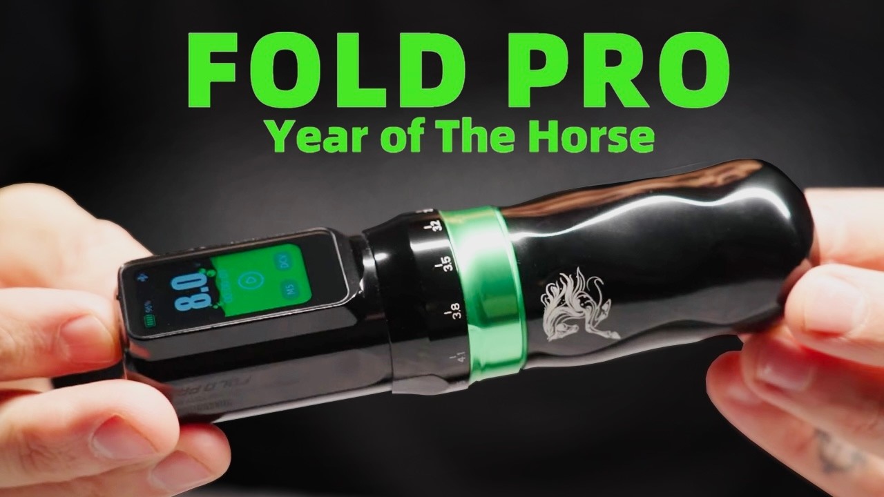 Dragonhawk Fold Pro – Year of the Horse Edition – Обзор тату-машинки