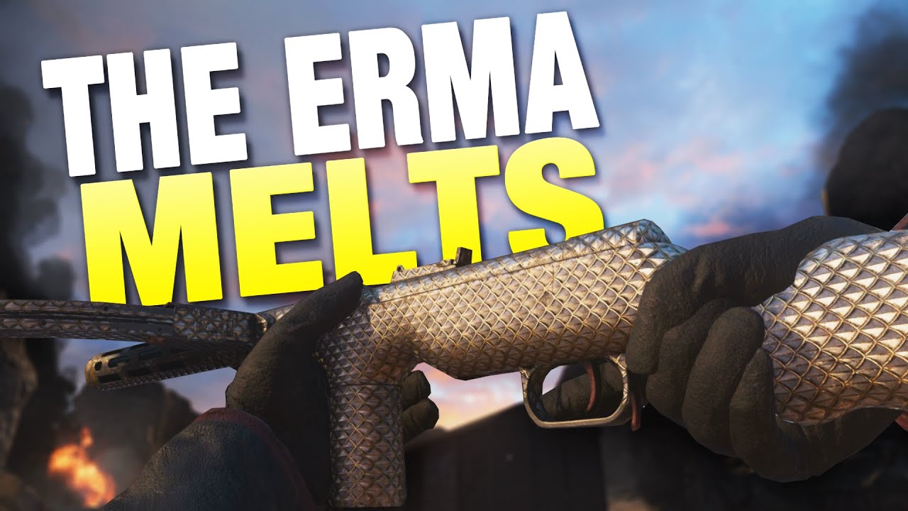 THIS ERMA EMP CLASS MELTS KIDS SO EASILY I GOT A 152 K/D WITH IT...            COD WW2