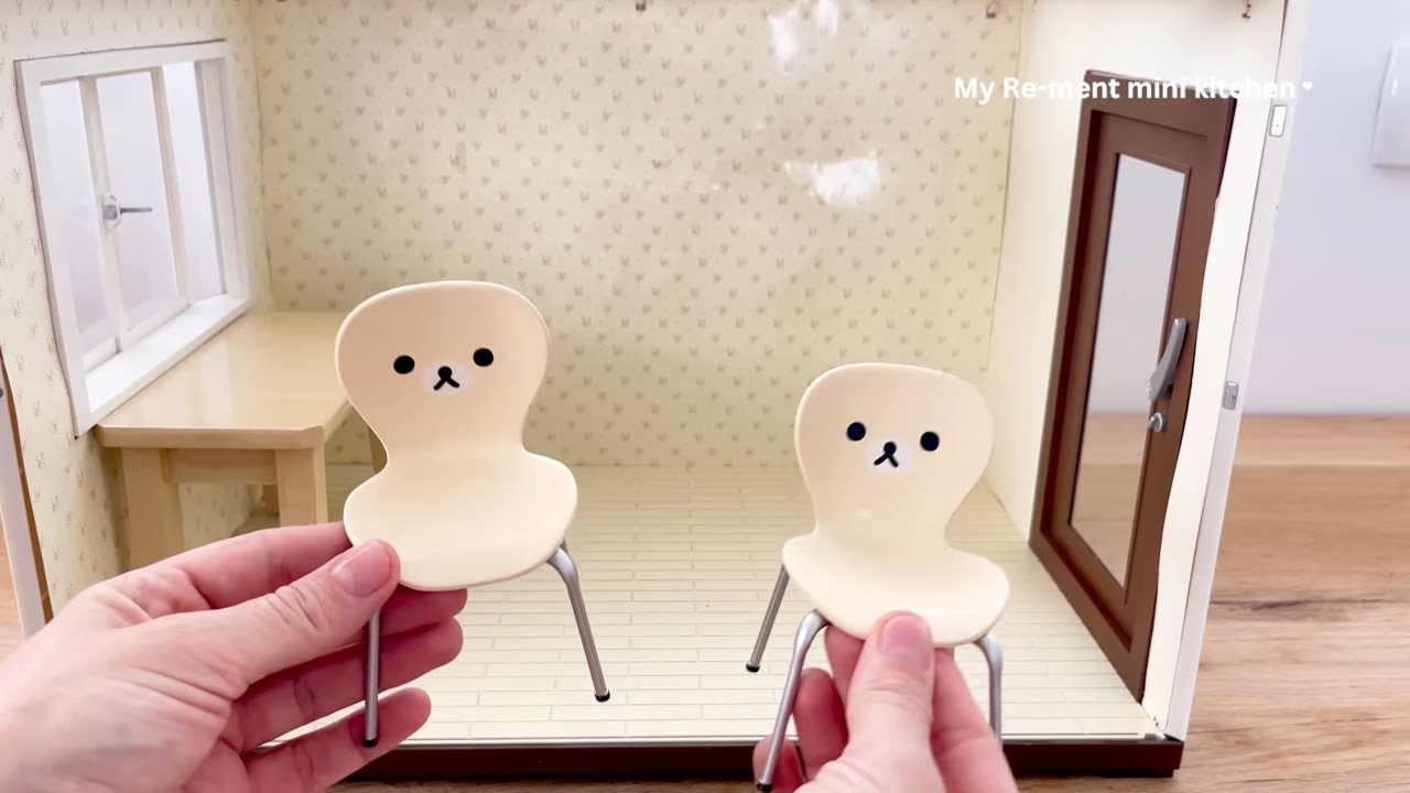Miniature kitchen set installation ✨ ASMR ✨ Re-ment Collection ✨