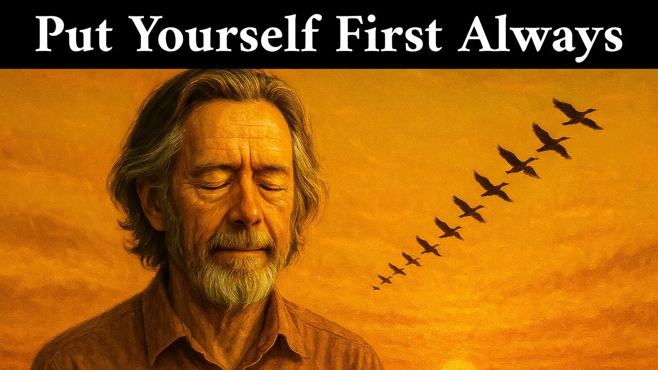 When You Stop Chasing, Life Starts Aligning | Alan Watts