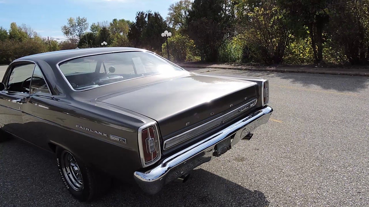 Ford Fairlane Grey 1966 года продаётся на сайте www coyoteclassics.com
