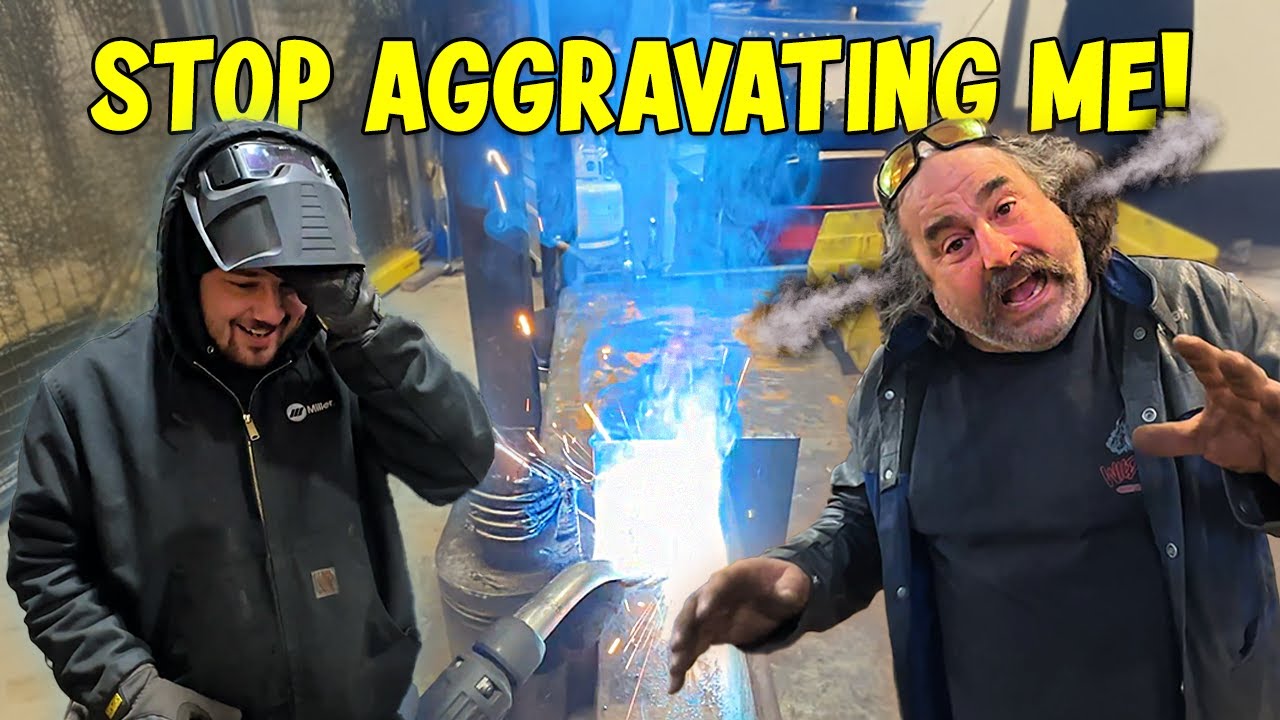 Teaching Shafin To Weld!