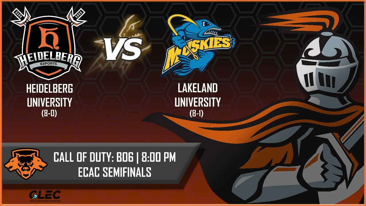 CALL OF DUTY: BLACK OPS 6 | ECAC Semifinals | Heidelberg University vs. Lakeland University