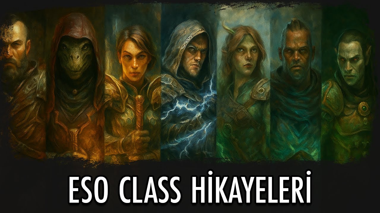 Elder Scrolls Online Class Hikayeleri | Elder Scrolls Türkçe Lore #33