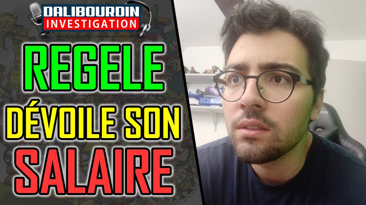 REGELEGORILA DÉVOILE SON SALAIRE YOUTUBE... TWITTER PREND FEU