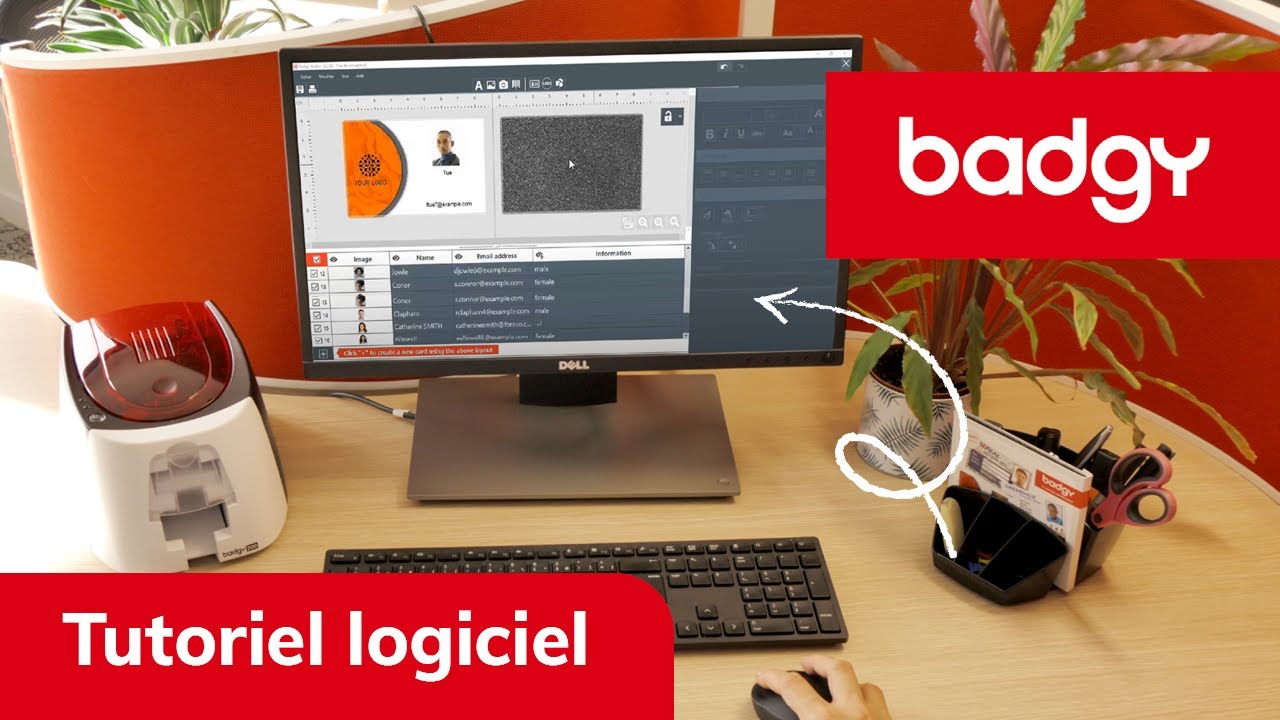 Evolis Badge Studio Software | Impression de lots de cartes recto-verso