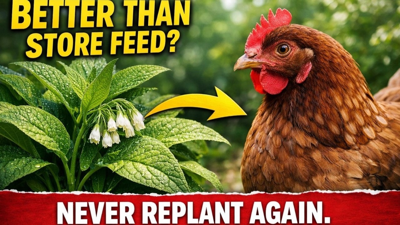 Better Than Store Feed. Year-Round Chicken Feed — Never Plant These Again.