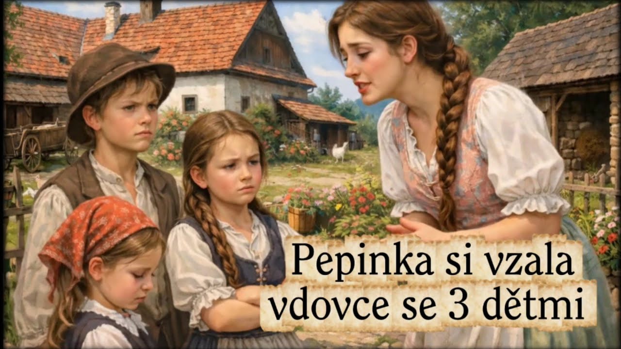 Sestry : Vdovec se třemi dětmi | staročeský příběh - Vlasta Pittnerová