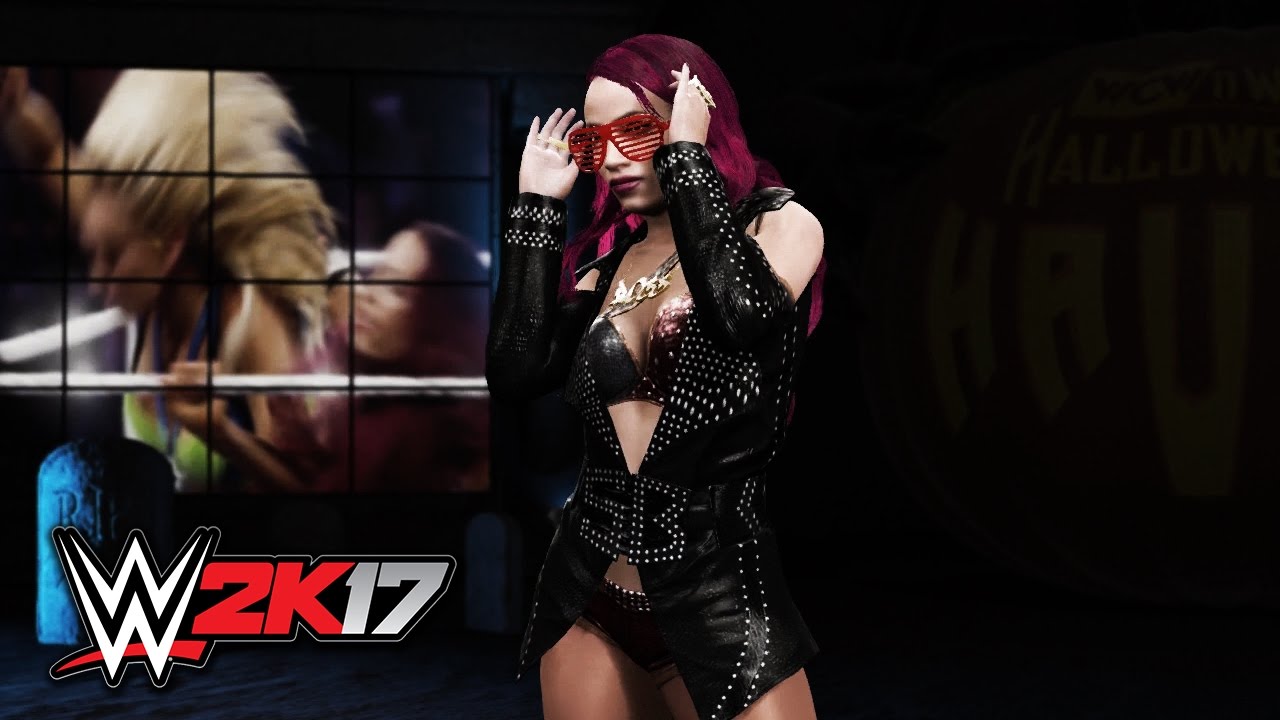 WWE 2K17 CHARLOTTE VS SASHA BANKS!! LADDER MATCH!