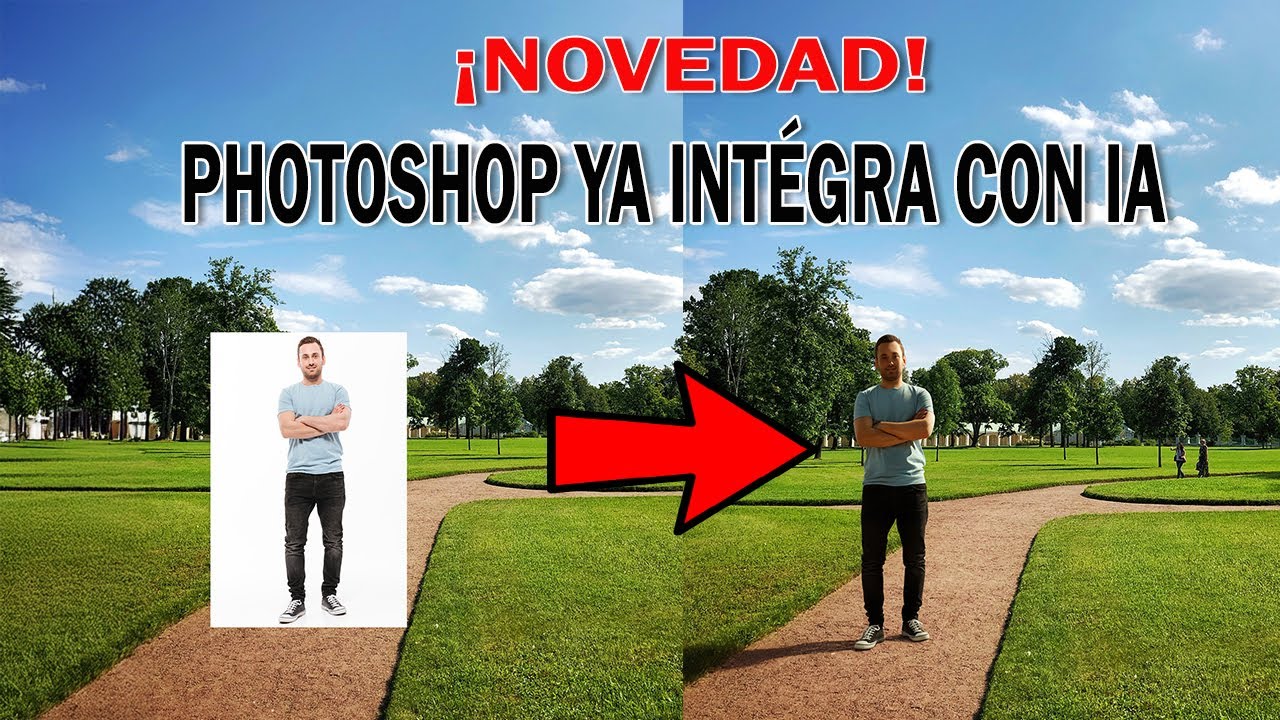 Novedad Photoshop 2025: Armonizar o integrar elementos.