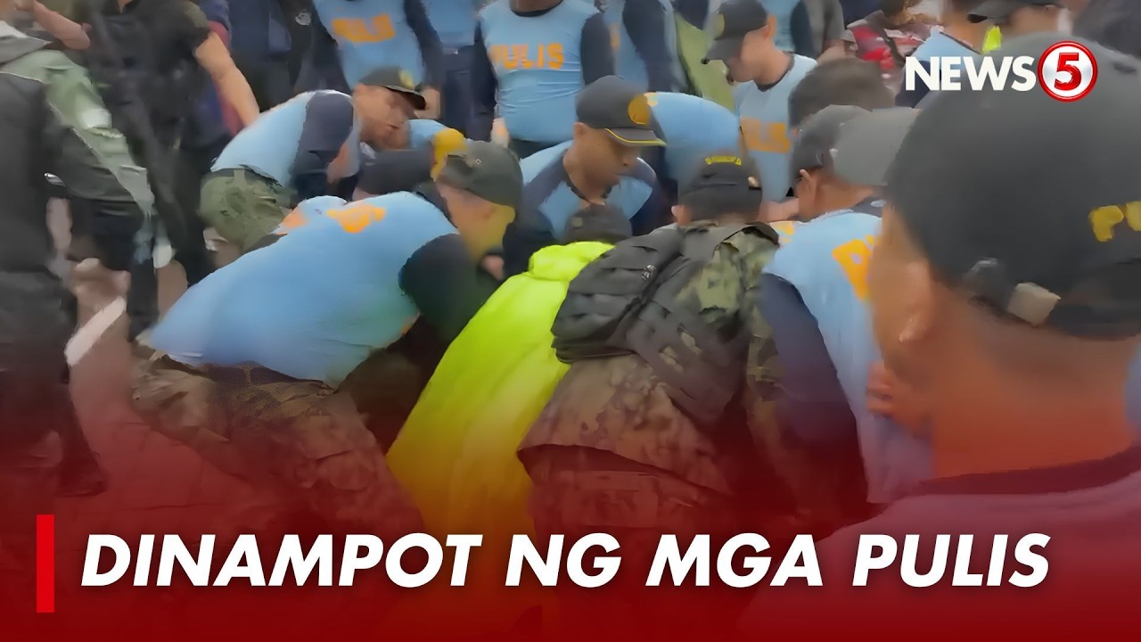 Ilang indibidwal, dinampot ng kapulisan sa gitna ng INC rally sa EDSA
