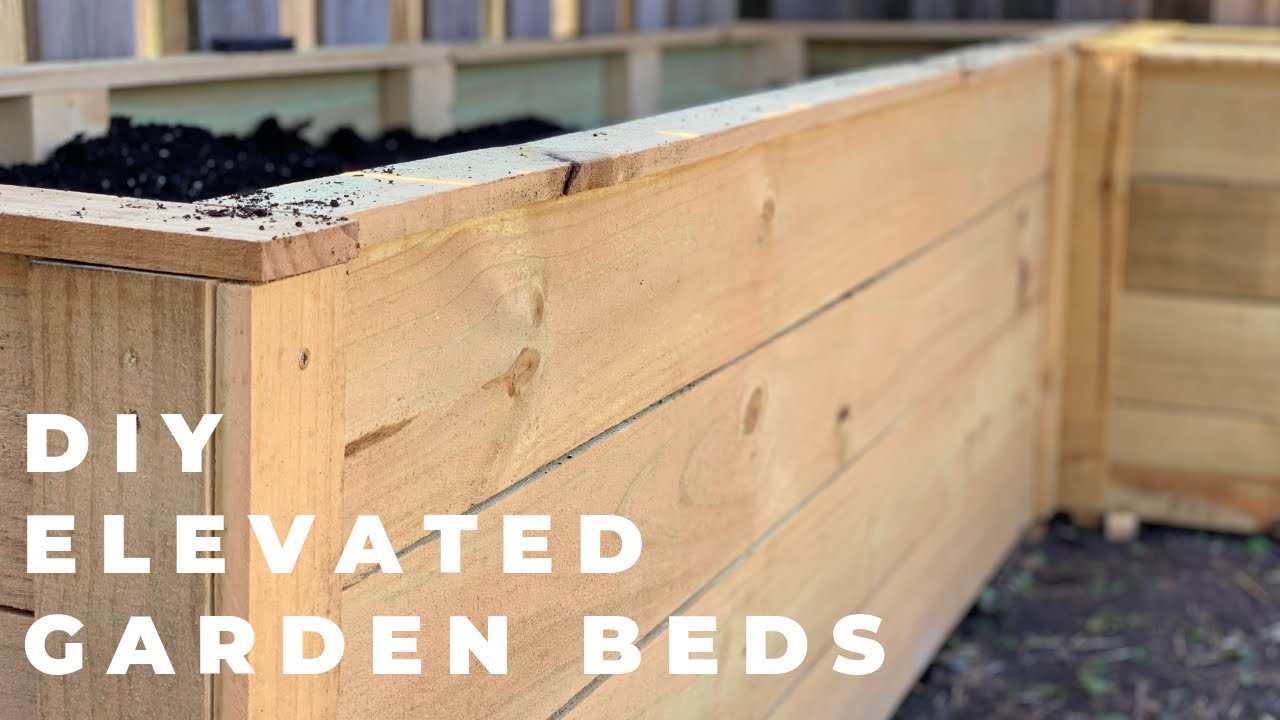 DIY Elevated Garden Beds