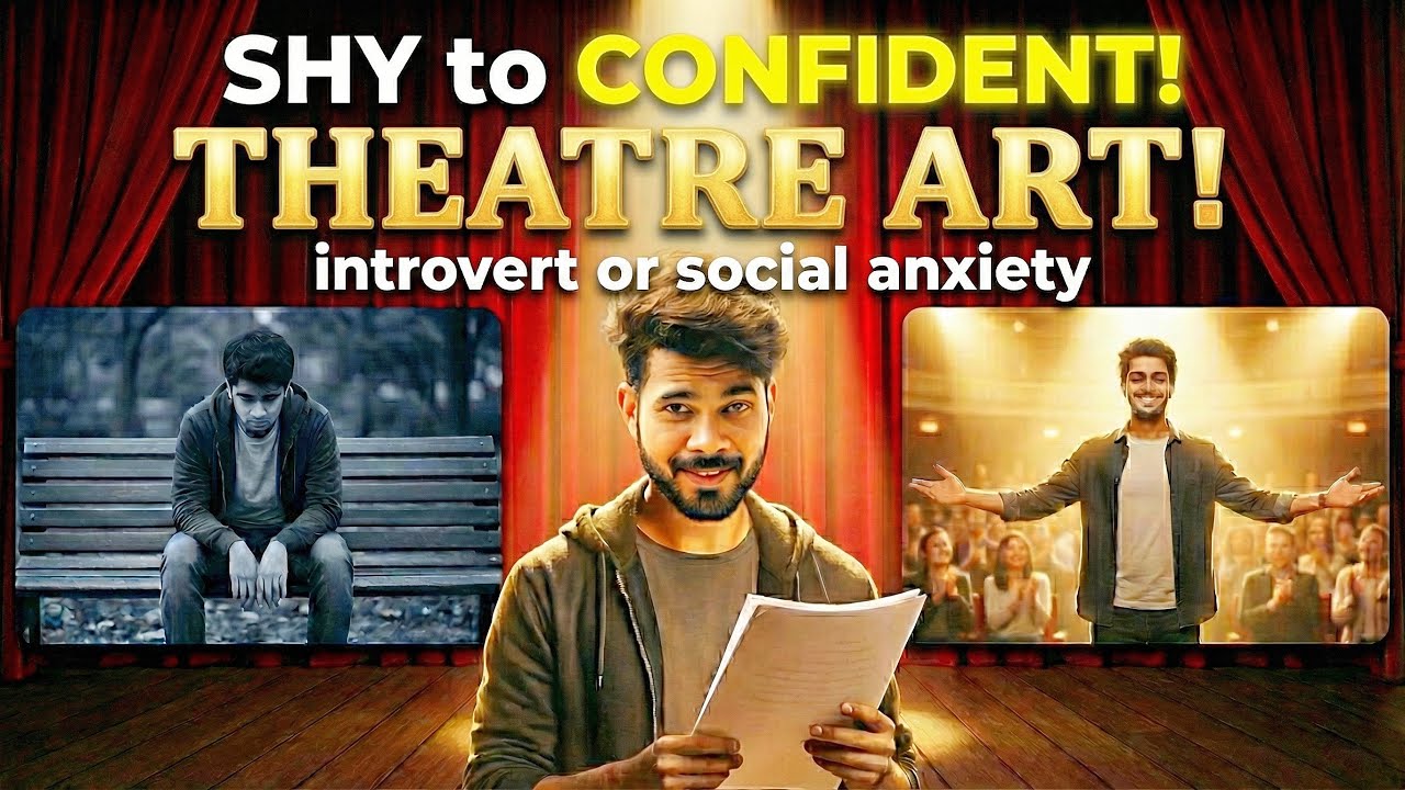 Remove Social Anxiety and Introvertness | Theatre क्या है? कैसे Join करे ?