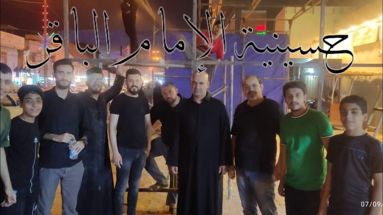 تنصيب موكب اليوم الموعود 2022/9/7م