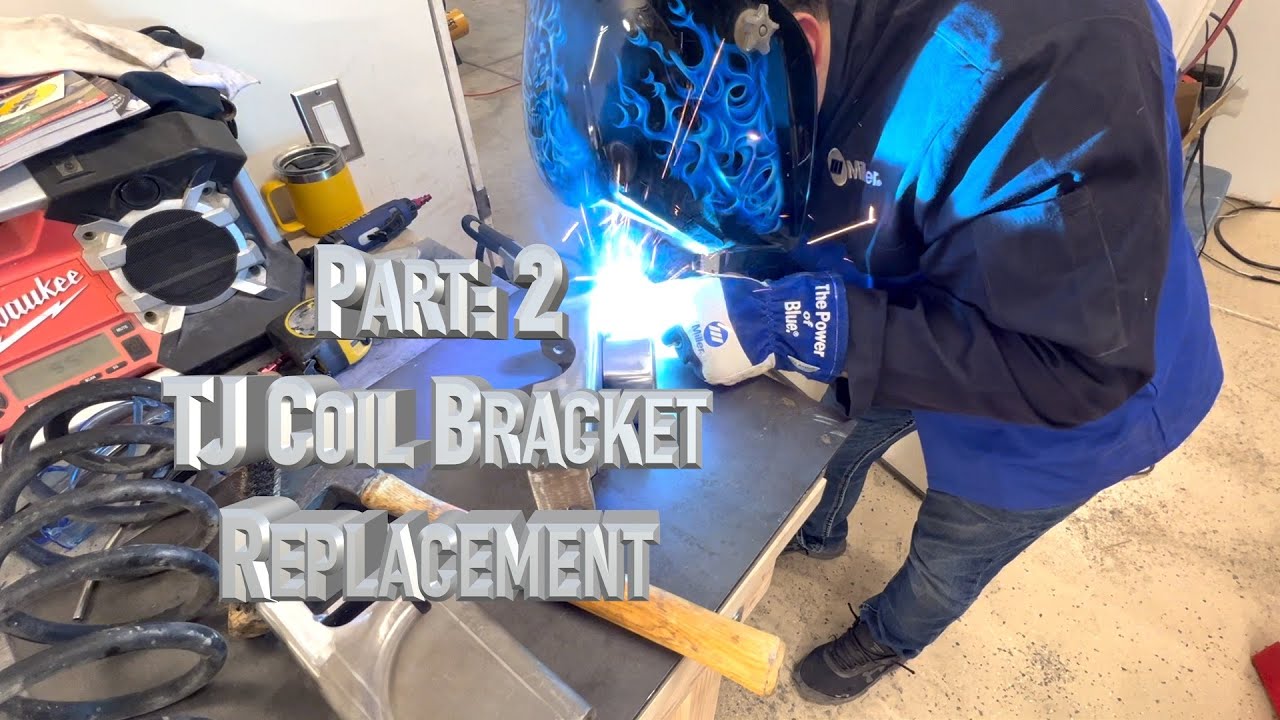 Jeep Wrangler TJ Front Coil Bracket & Control Arm Bracket Replacement Part 2