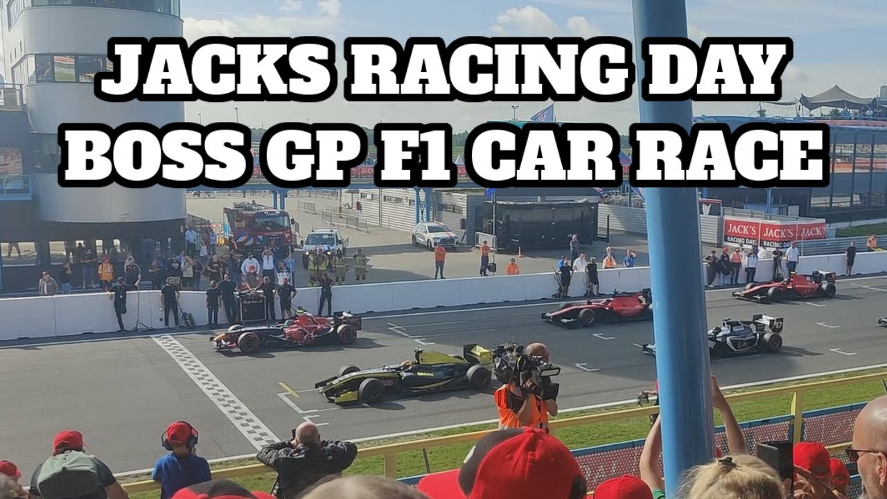 JACKS RACING DAY BOSS GP OLD F1 CARS AWESOME SOUNDS!!!