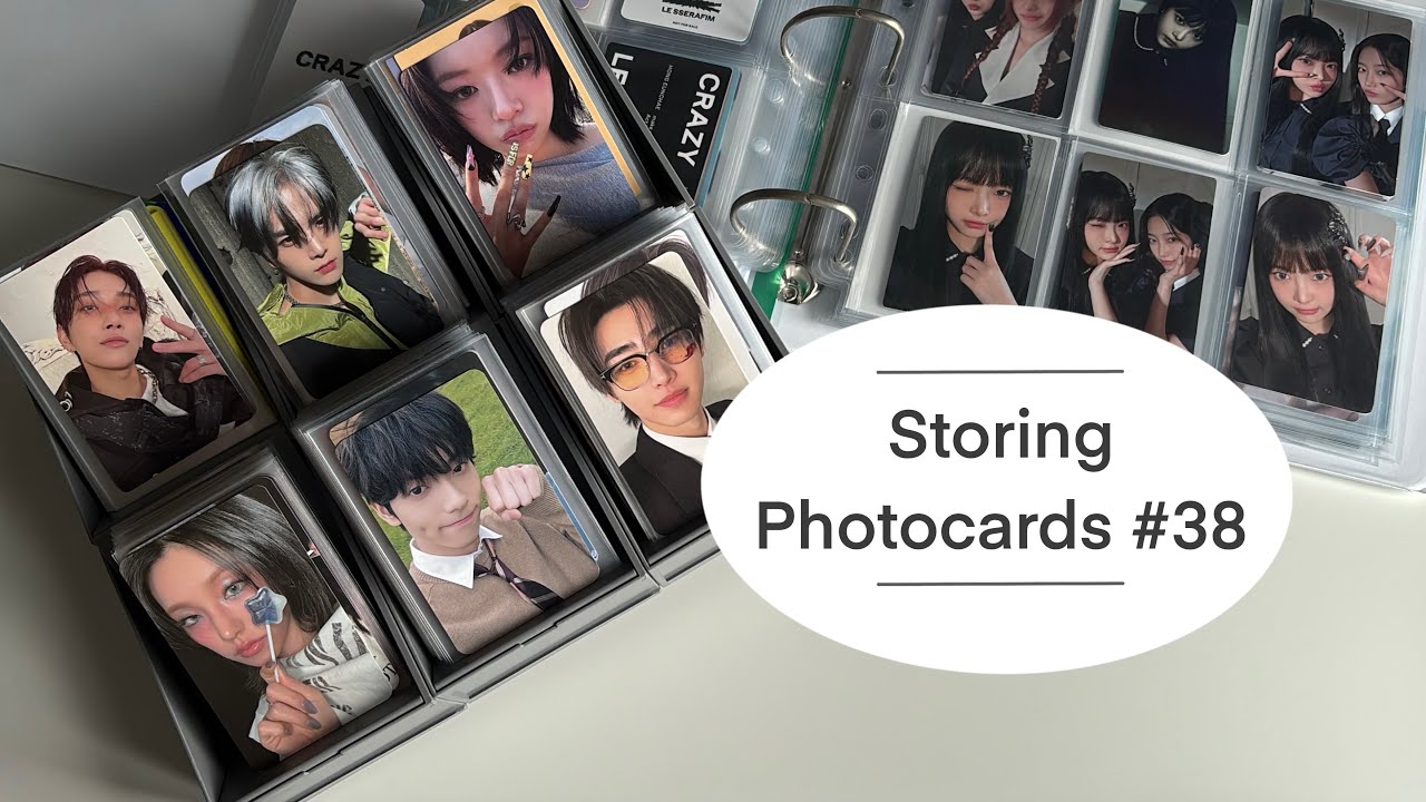 Storing & Organising Photocards In My Binder #38 v(=&cap;_&cap;=)ﾌ
