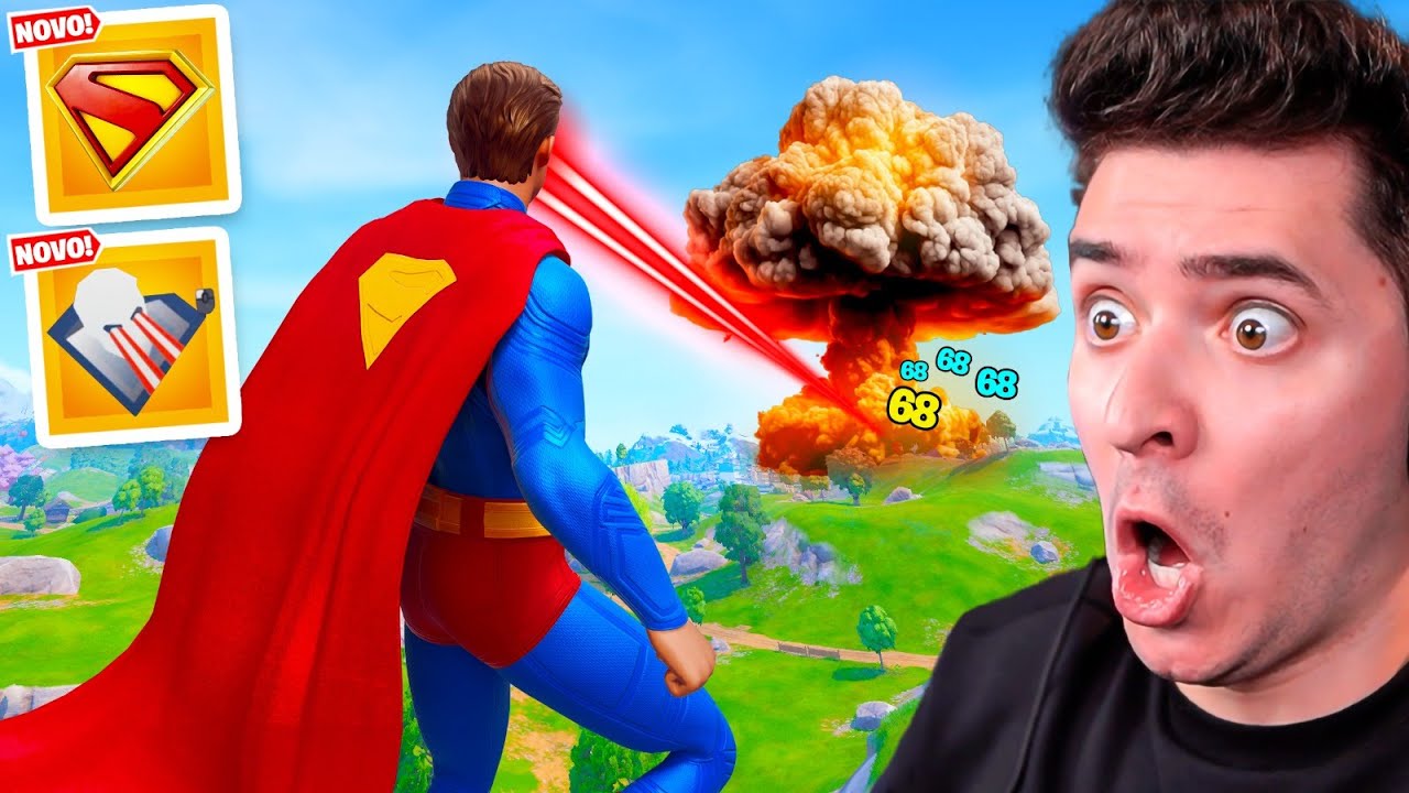 O Evento do SUPER HOMEM chegou ao Fortnite!