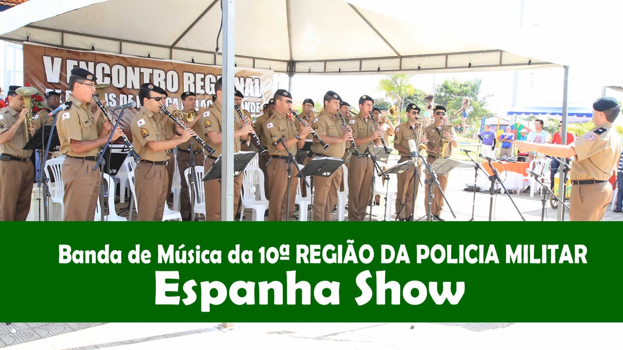 Espanha Show - V Encontro Regional de Bandas de Musica de Lagoa Grande MG