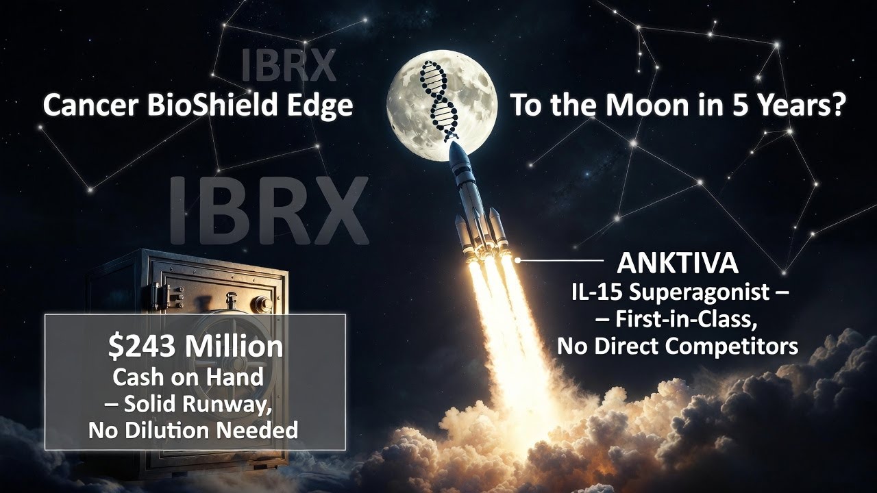 IBRX $243M Cash + No IL15 Competitors = Moonshot
